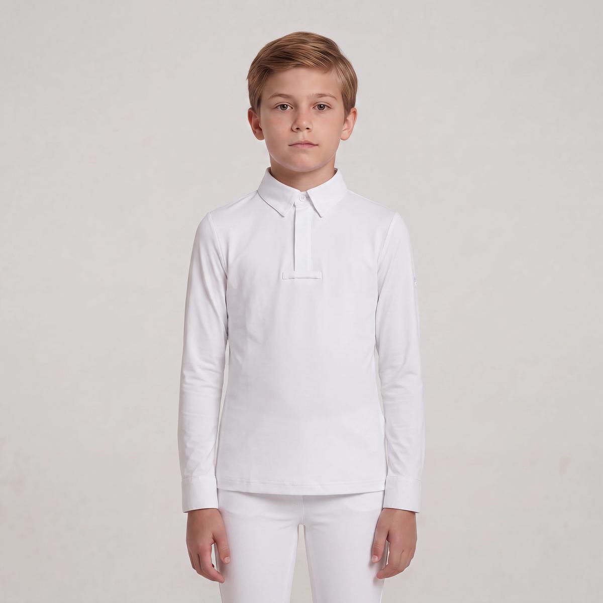 Kentucky Horsewear Show Shirt Boys Classic Long Sleeve