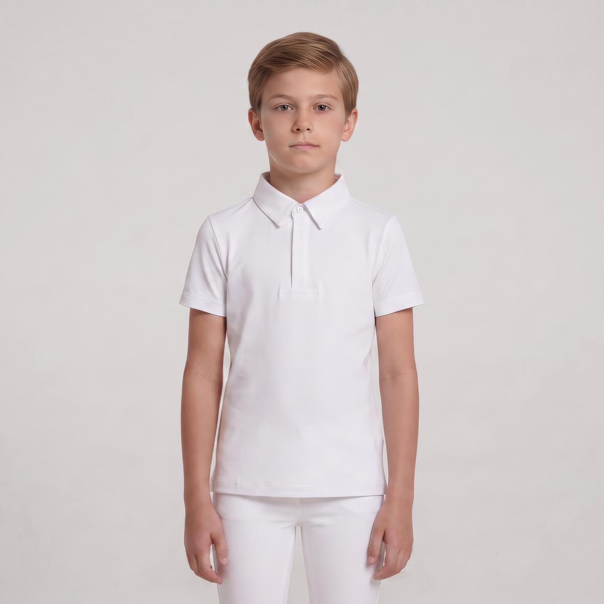 Kentucky Horsewear Show Shirt Boys Classic Short Sleeve