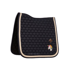 Kentucky Horsewear Saddle Pad with Plaited Cord Unicorn Dressage