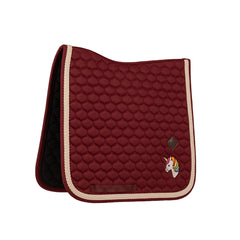 Kentucky Horsewear Saddle Pad with Plaited Cord Unicorn Dressage