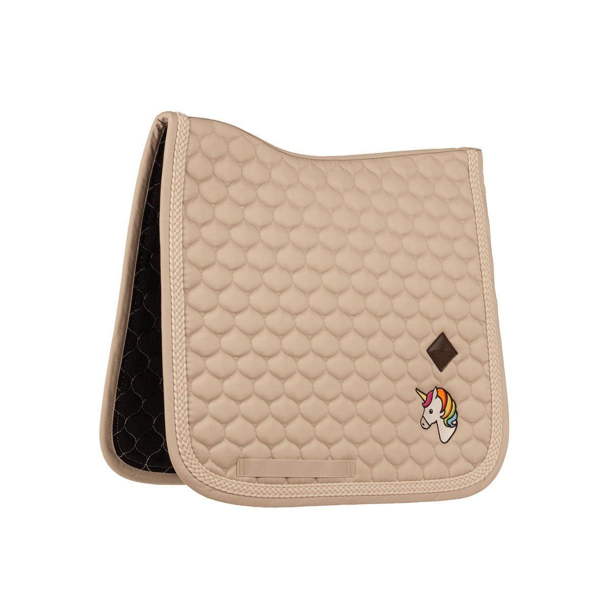 Kentucky Horsewear Saddle Pad with Plaited Cord Unicorn Dressage