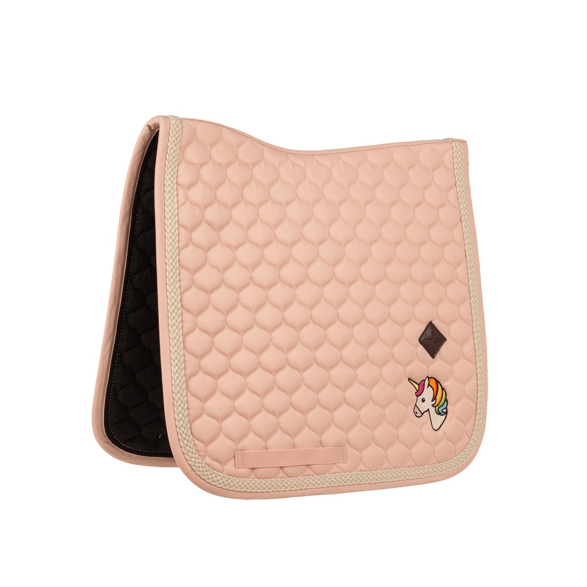 Kentucky Horsewear Saddle Pad with Plaited Cord Unicorn Dressage