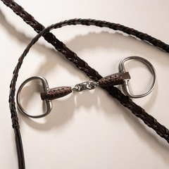 Velari Leather Eggbutt Double Jointed