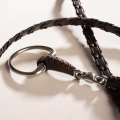 Velari Leather Eggbutt Double Jointed