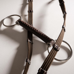 Velari Leather Snaffle Loose Ring