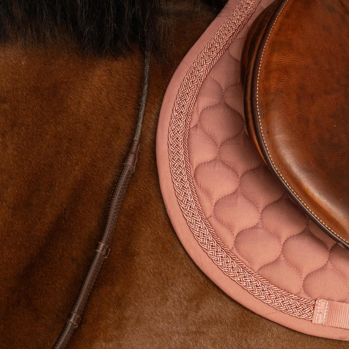 Kentucky Horsewear Saddle Pad Classic Onion Plaited Glitter Rope Show Jumping