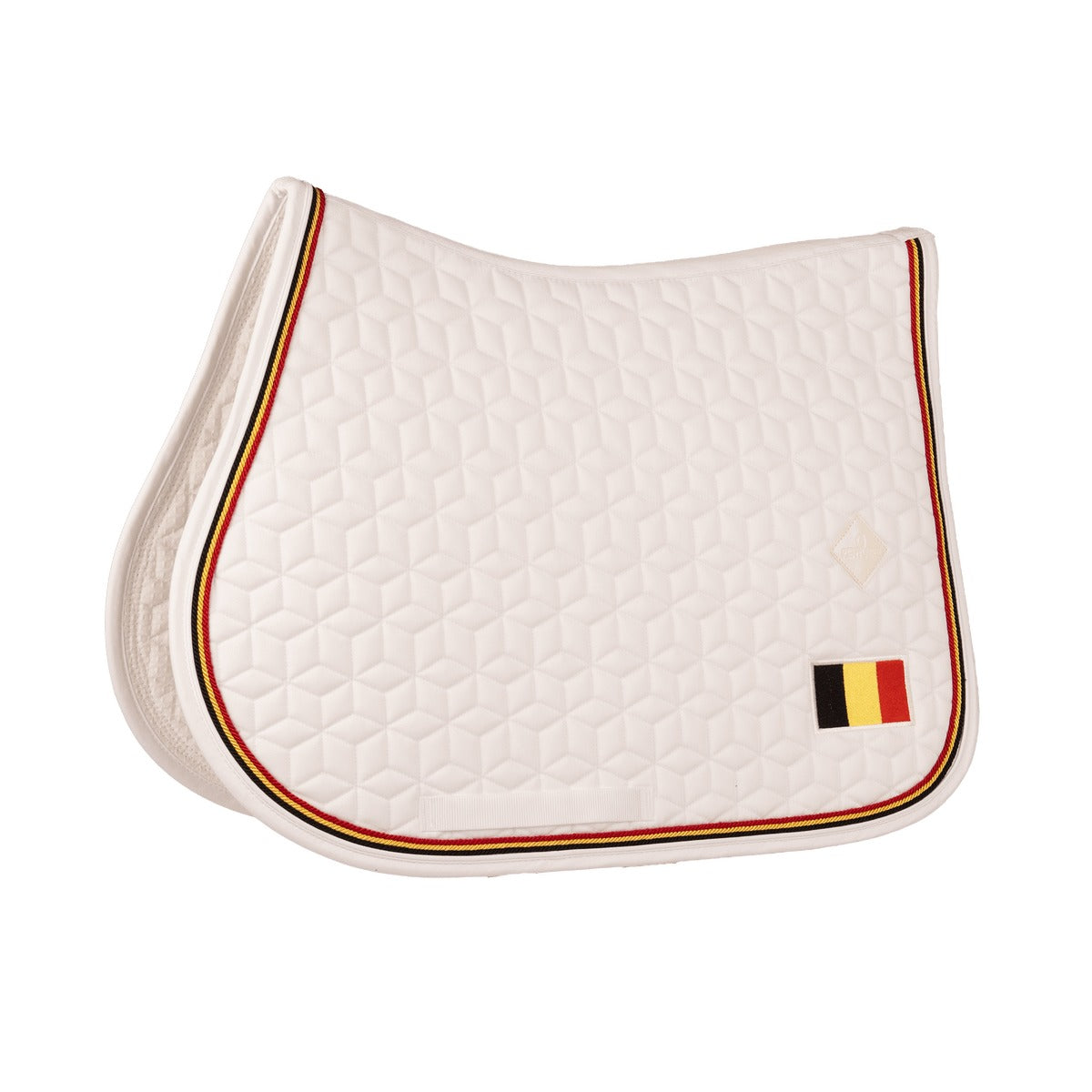 Kentucky Horsewear Saddle Pad Classic Flag Jumping
