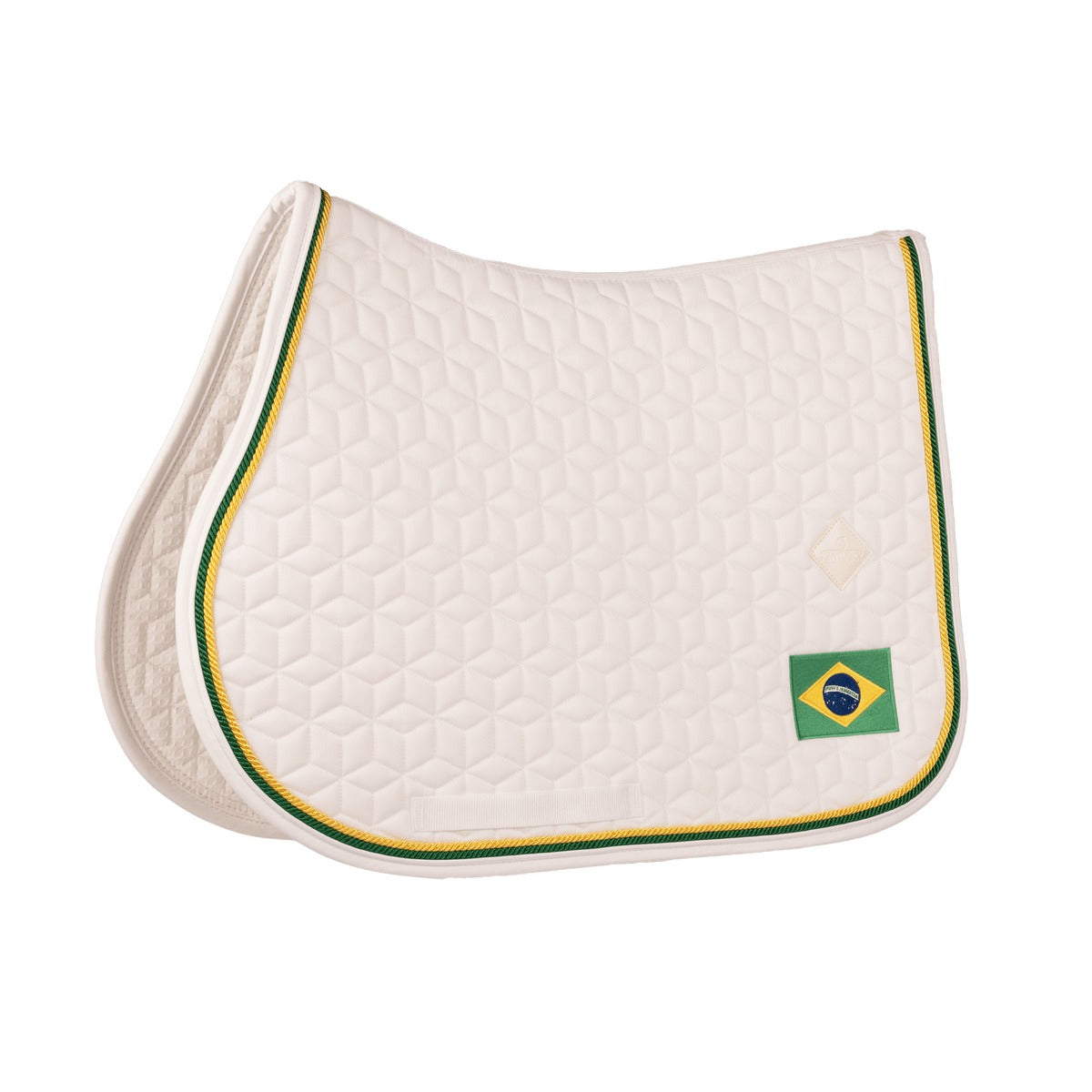Kentucky Horsewear Saddle Pad Classic Flag Jumping