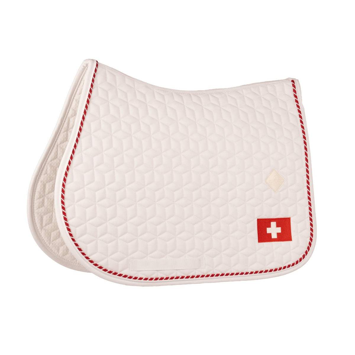 Kentucky Horsewear Saddle Pad Classic Flag Jumping