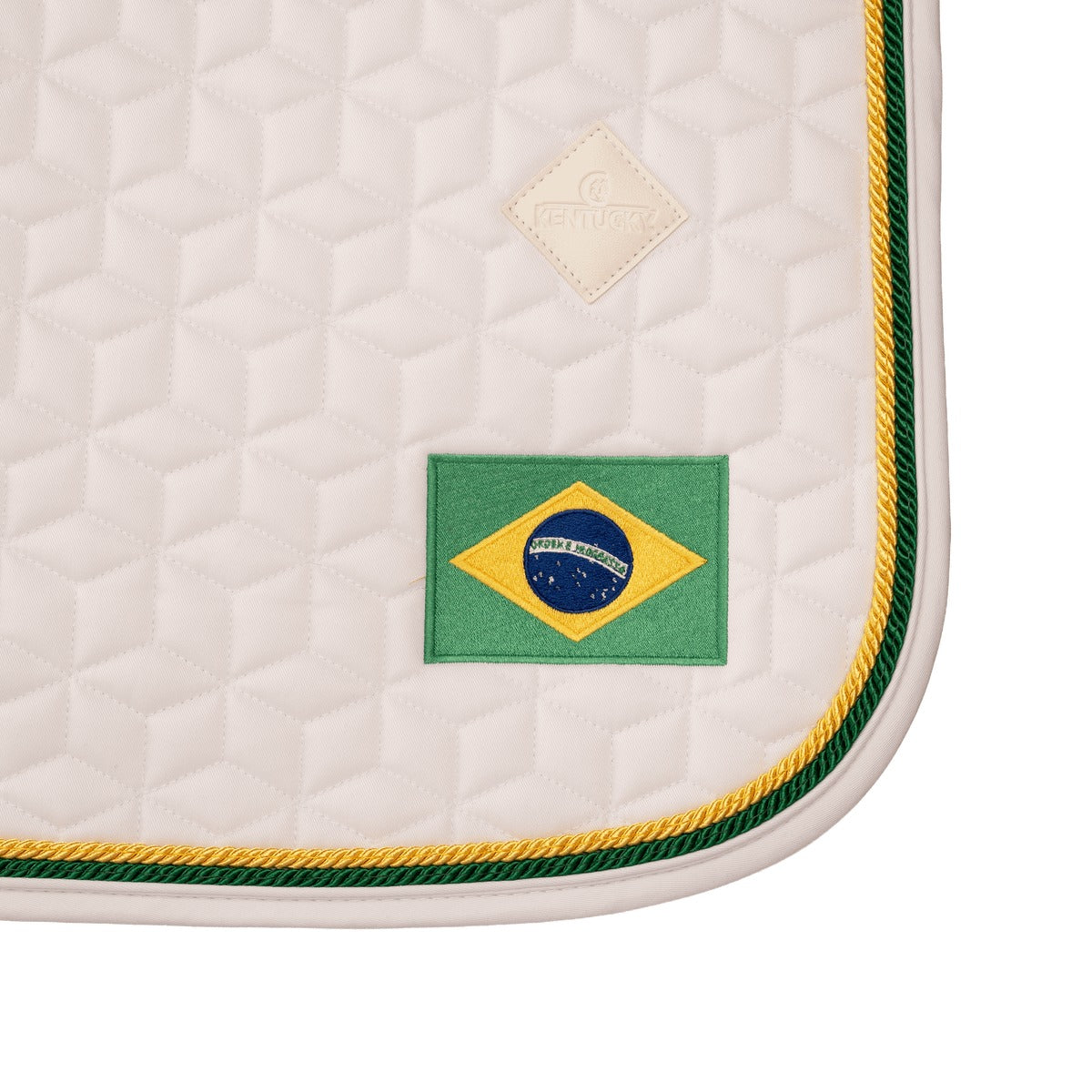 Kentucky Horsewear Saddle Pad Classic Flag Jumping