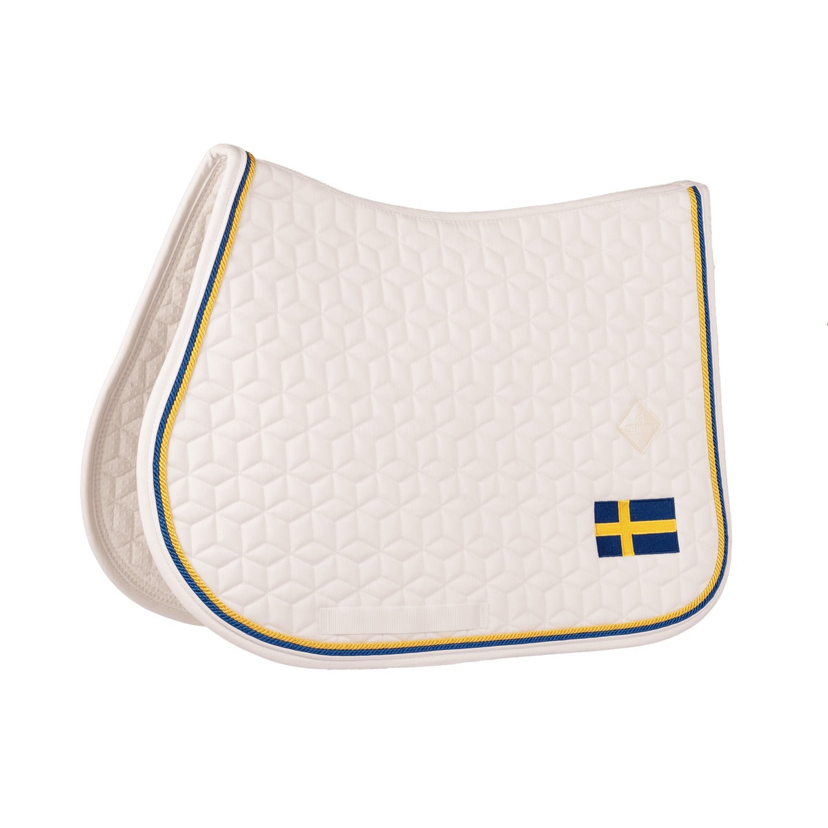 Kentucky Horsewear Saddle Pad Classic Flag Jumping