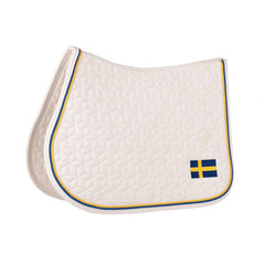 Kentucky Horsewear Saddle Pad Classic Flag Jumping