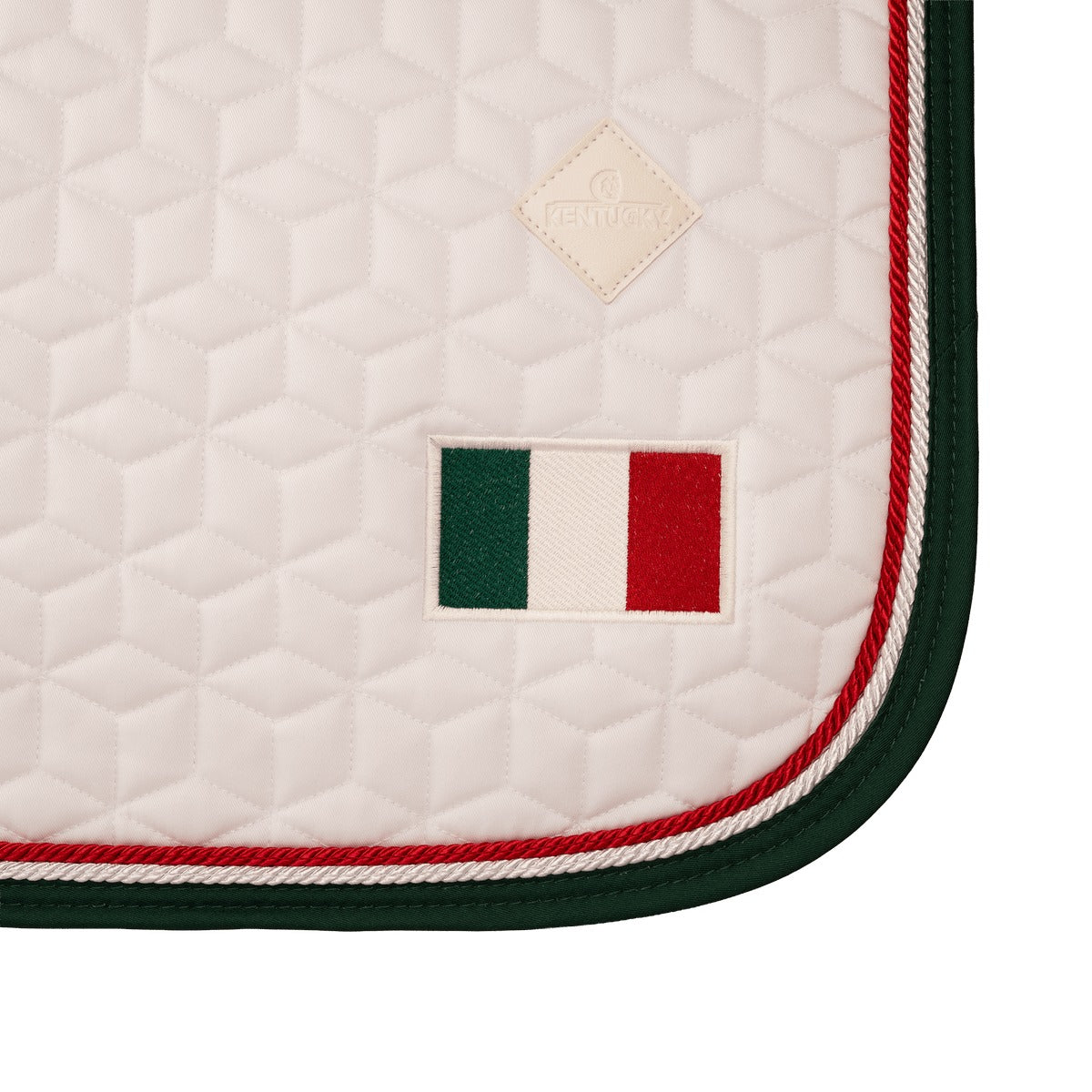 Kentucky Horsewear Saddle Pad Classic Flag Jumping