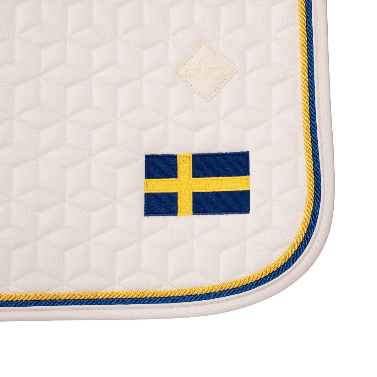 Kentucky Horsewear Saddle Pad Classic Flag Jumping