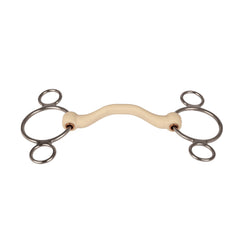 Velari 3 Rings Bit with Tongue Port Soft