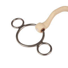 Velari 3 Rings Bit with Tongue Port Soft