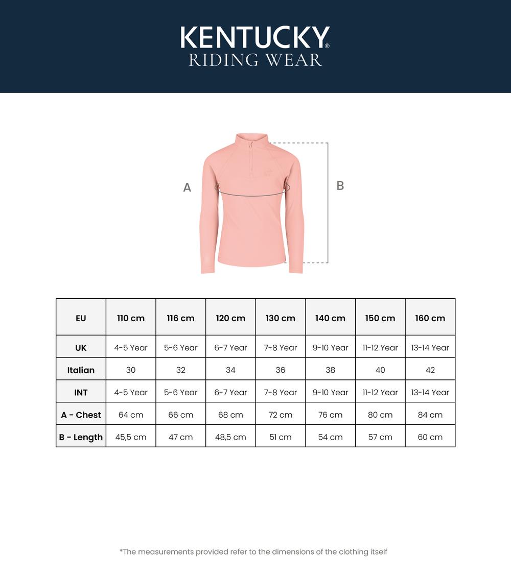 Kentucky Horsewear Girl Training Shirt Long Sleeve Madrid kids