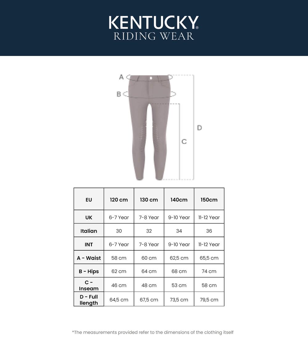 Kentucky Horsewear Boy Breeches Knee Grip Mexico City Kids