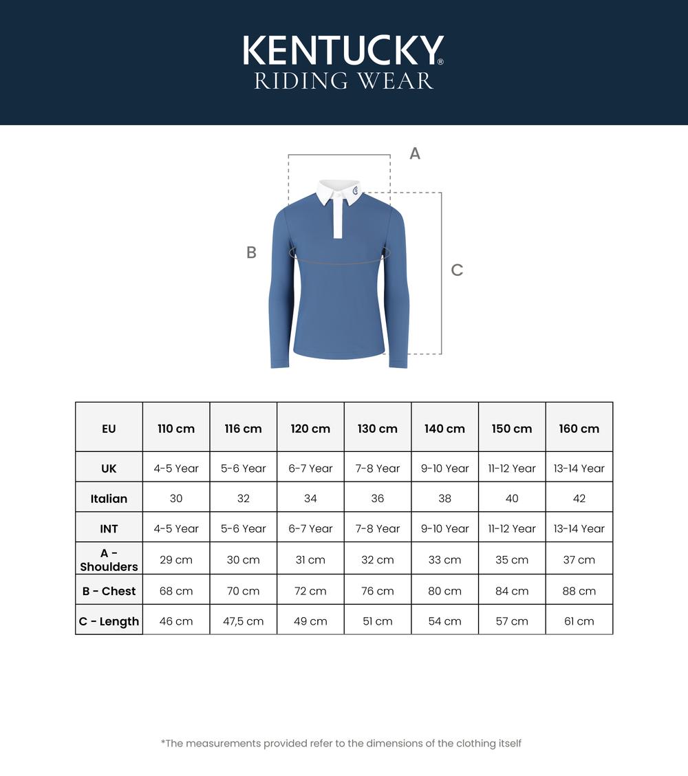 Kentucky Horsewear Show Shirt Boys Classic Long Sleeve