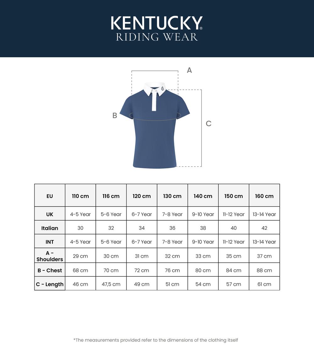 Kentucky Horsewear Show Shirt Boys Classic Short Sleeve