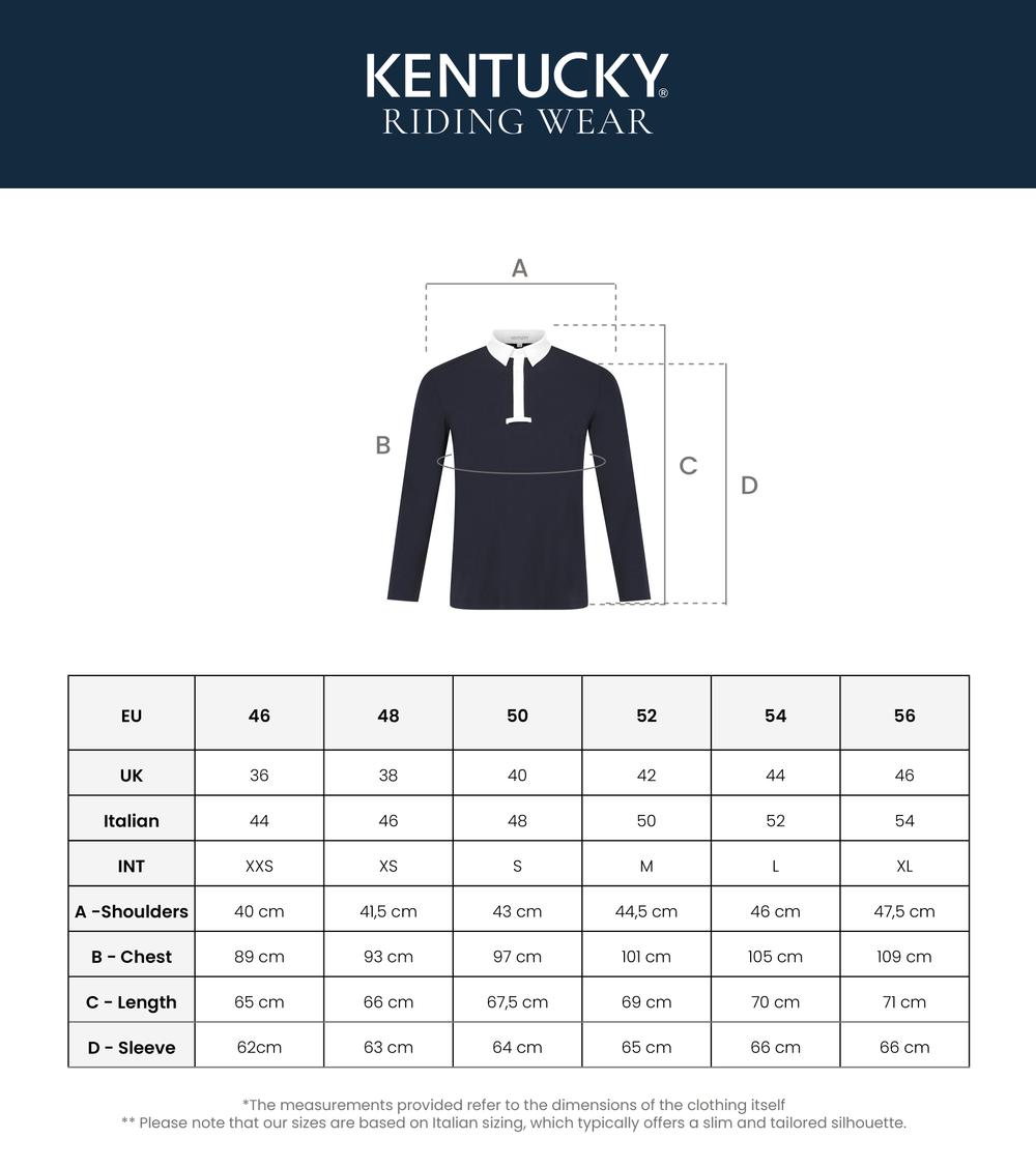 Kentucky Horsewear Show Shirt Men Classic Long Sleeve