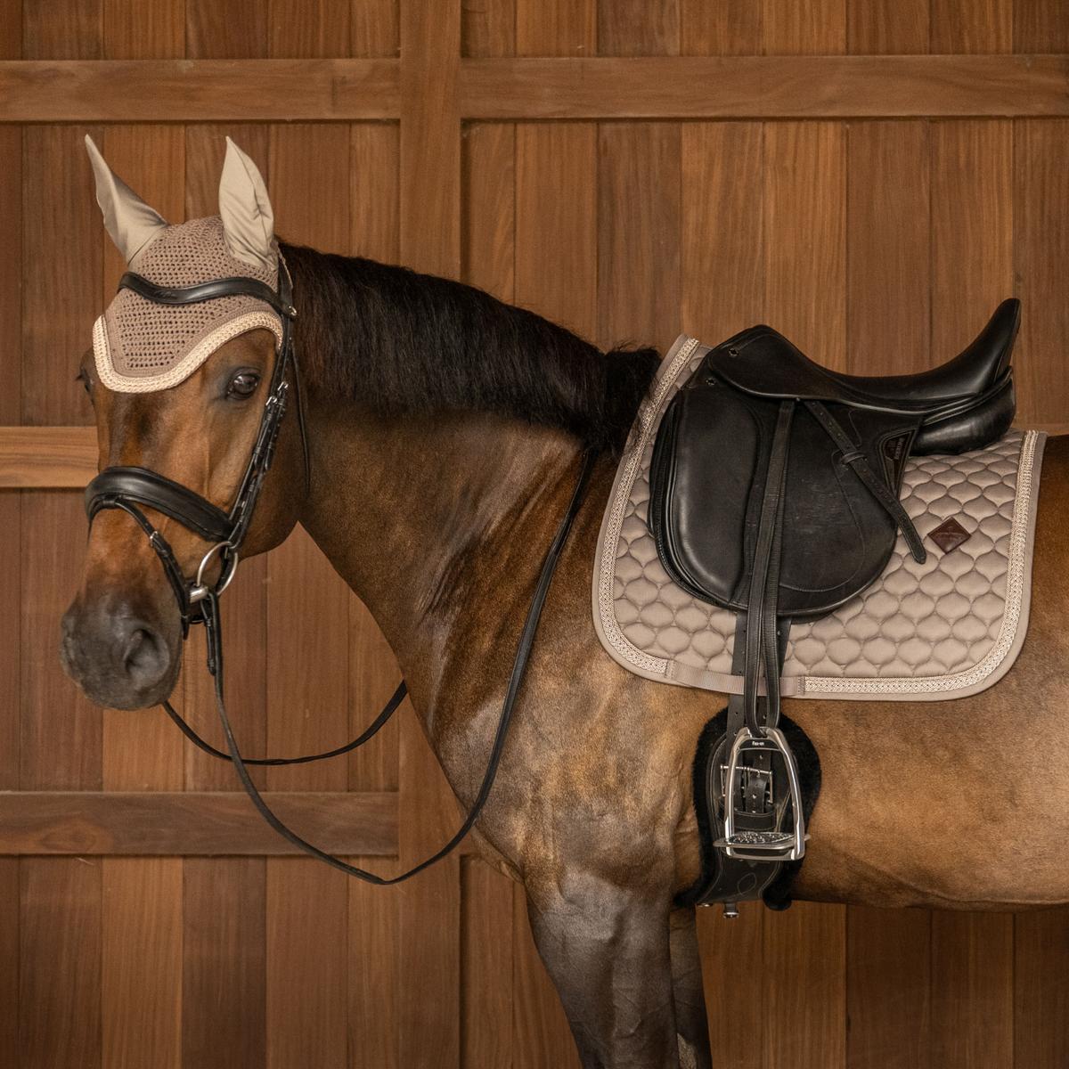 Kentucky Horsewear Fly Veil Wellington Soundless Plaited Glitter Rope