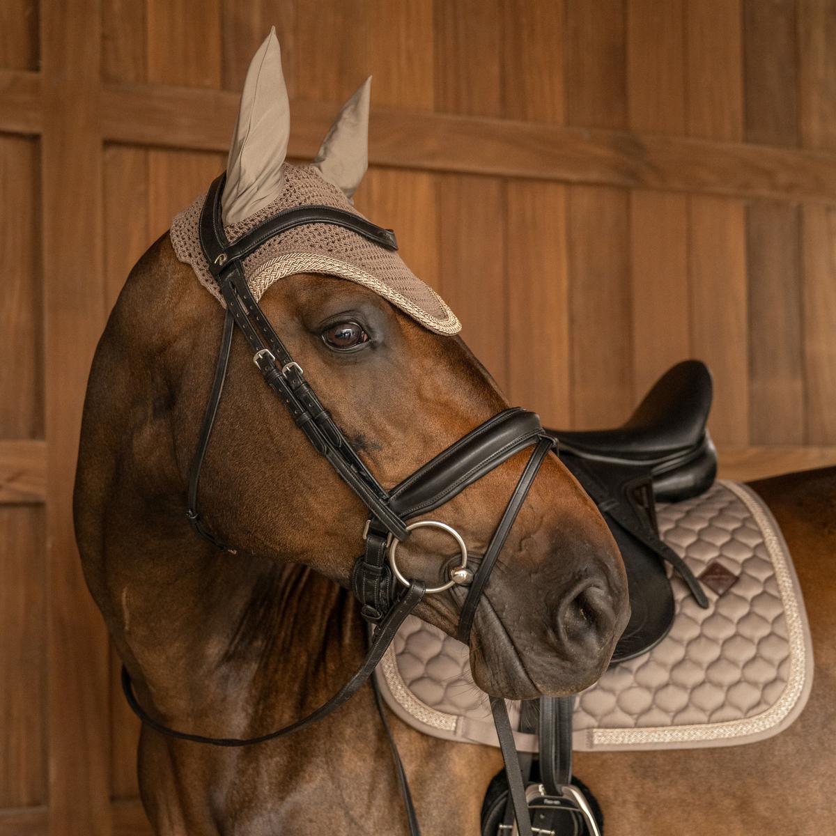 Kentucky Horsewear Fly Veil Wellington Plaited Glitter Rope