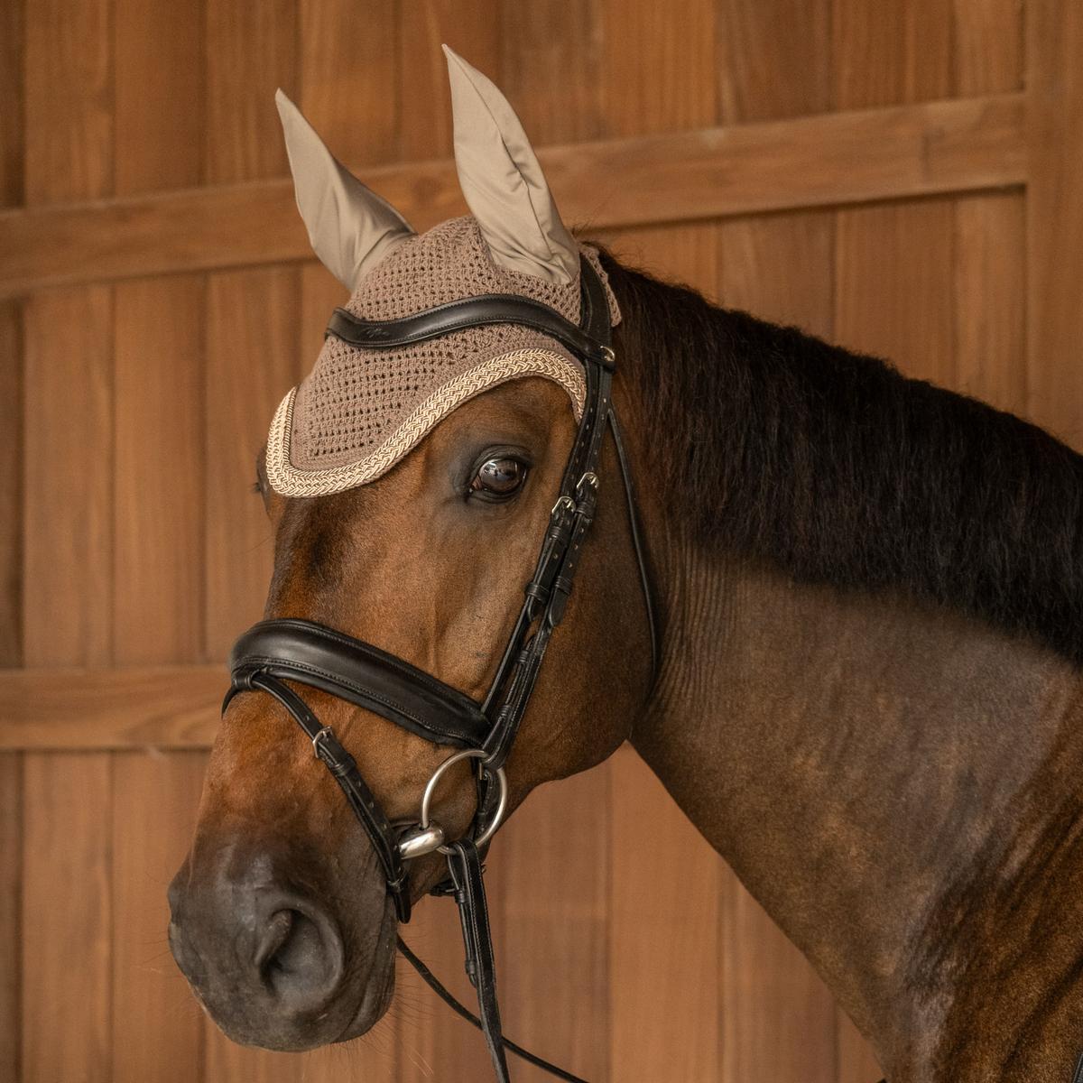 Kentucky Horsewear Fly Veil Wellington Plaited Glitter Rope