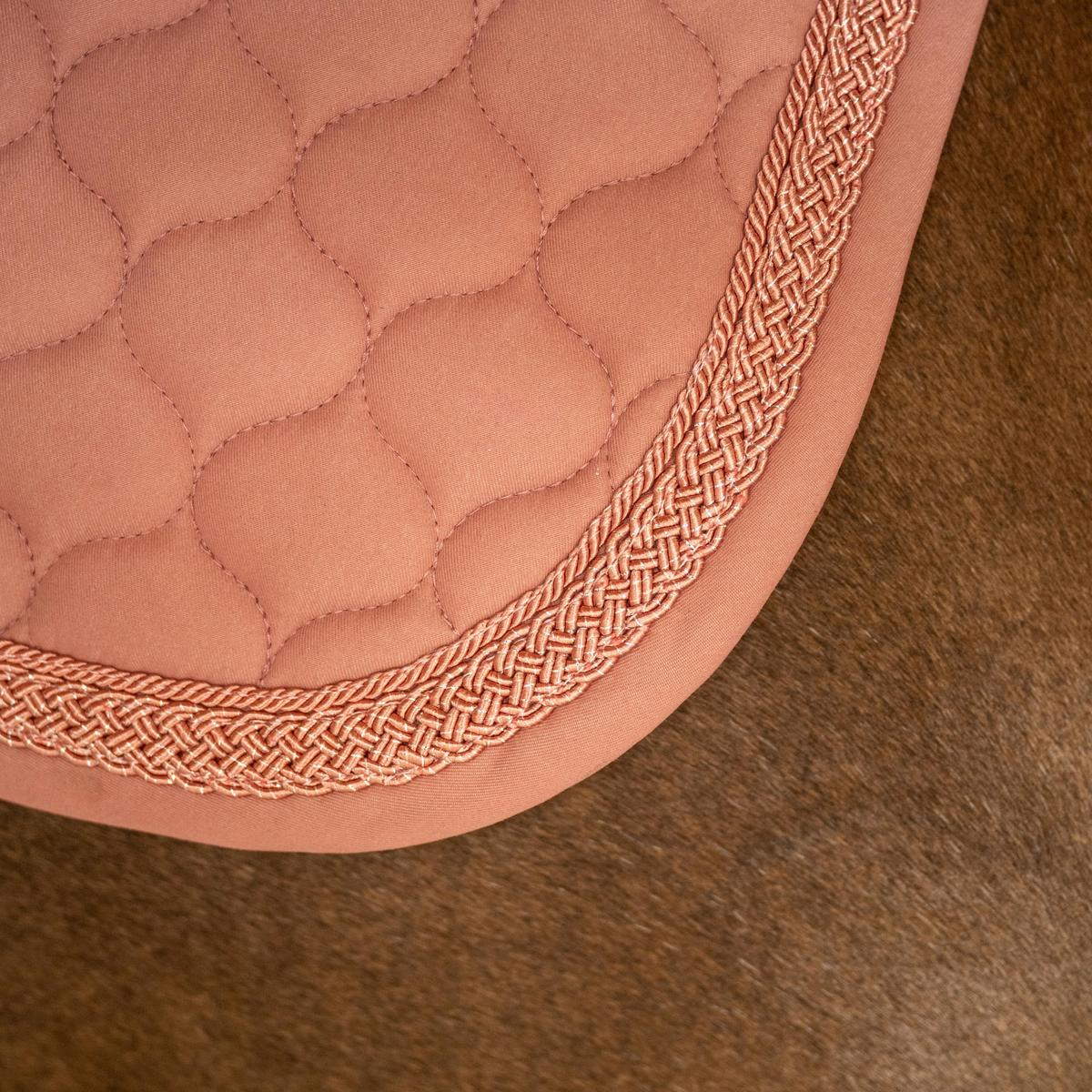 Kentucky Horsewear Saddle Pad Classic Onion Plaited Glitter Rope Dressage