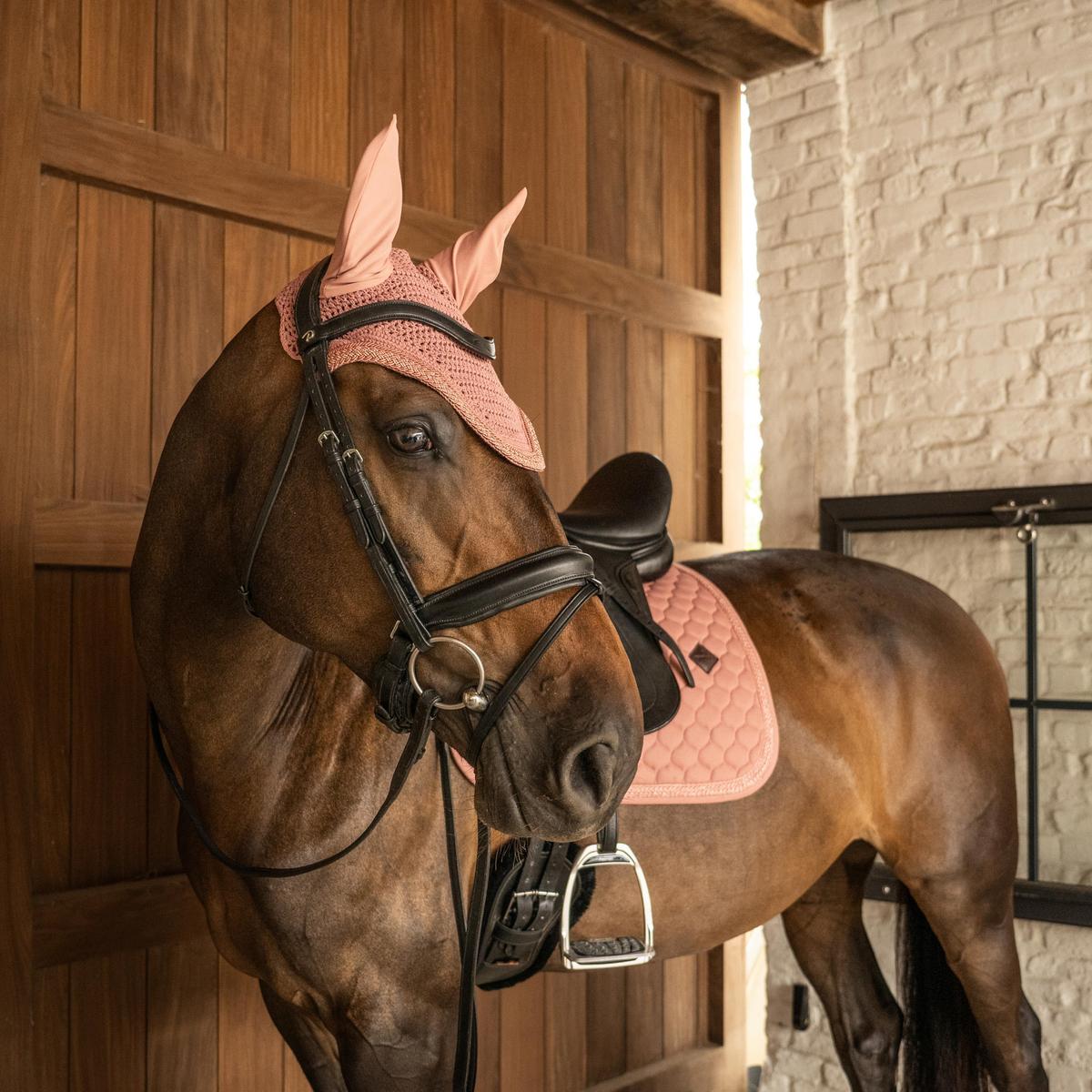 Kentucky Horsewear Saddle Pad Classic Onion Plaited Glitter Rope Dressage