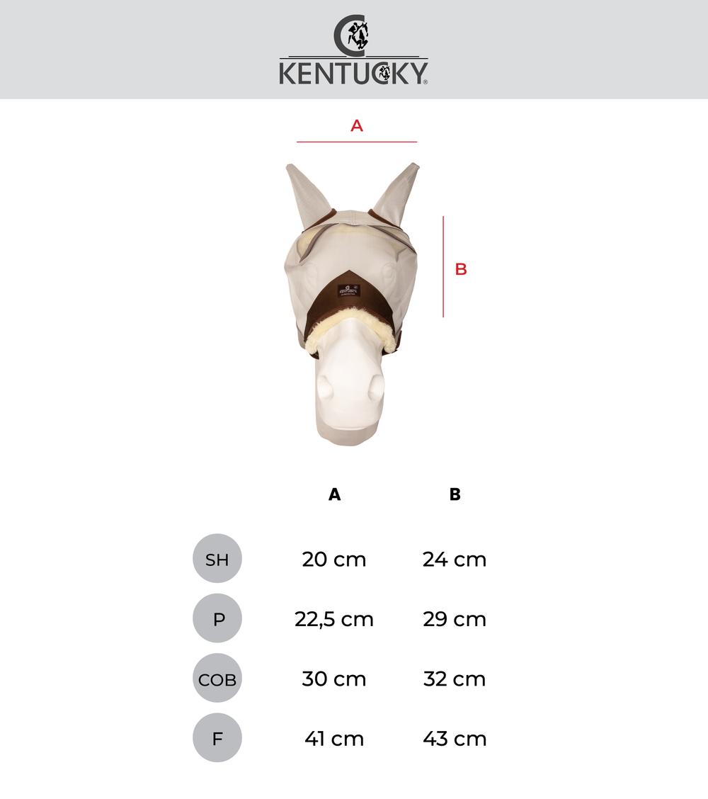 Kentucky Horsewear Fly Mask Slim Fit