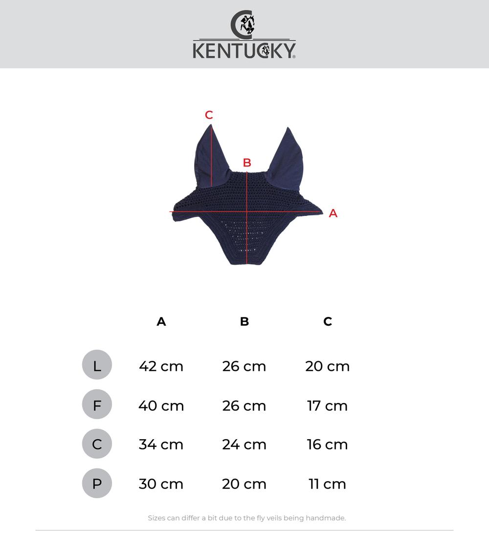 Kentucky Horsewear Fly Veil Wellington 3D Logo Rope