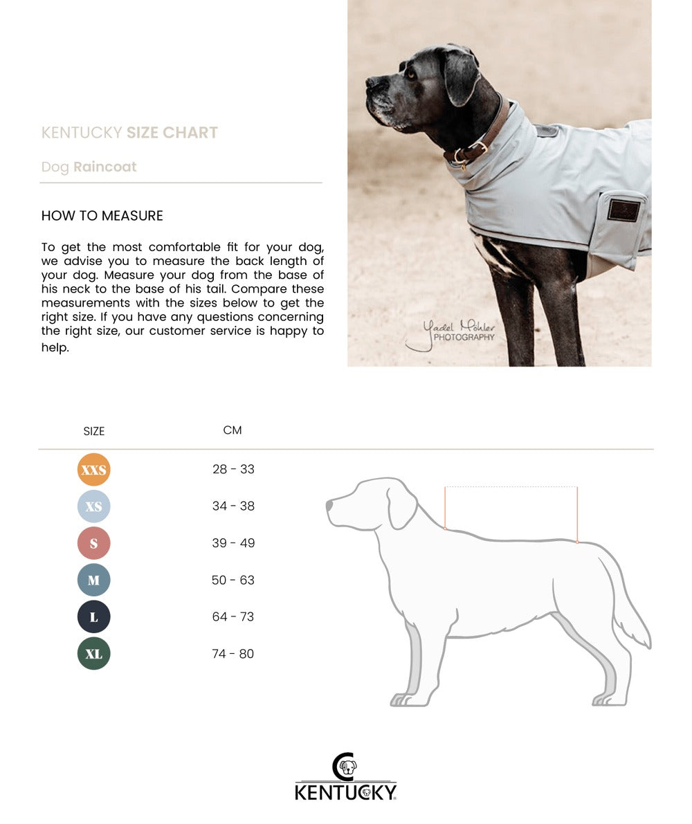 Kentucky Horsewear Dog Raincoat