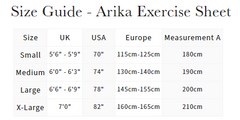 LeMieux Arika Exercise Sheet