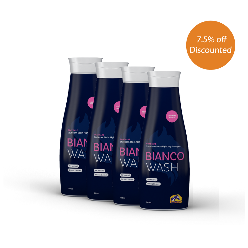 Cavalor Bianco Wash - Stubborn stain fighting shampoo