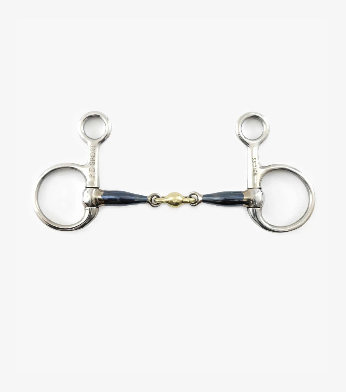 PEI Blue Sweet Iron Hanging Cheek with Brass Alloy Lozenge
