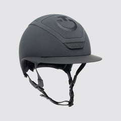 CT Wide Brim Riding Helmet - Charcoal Grey