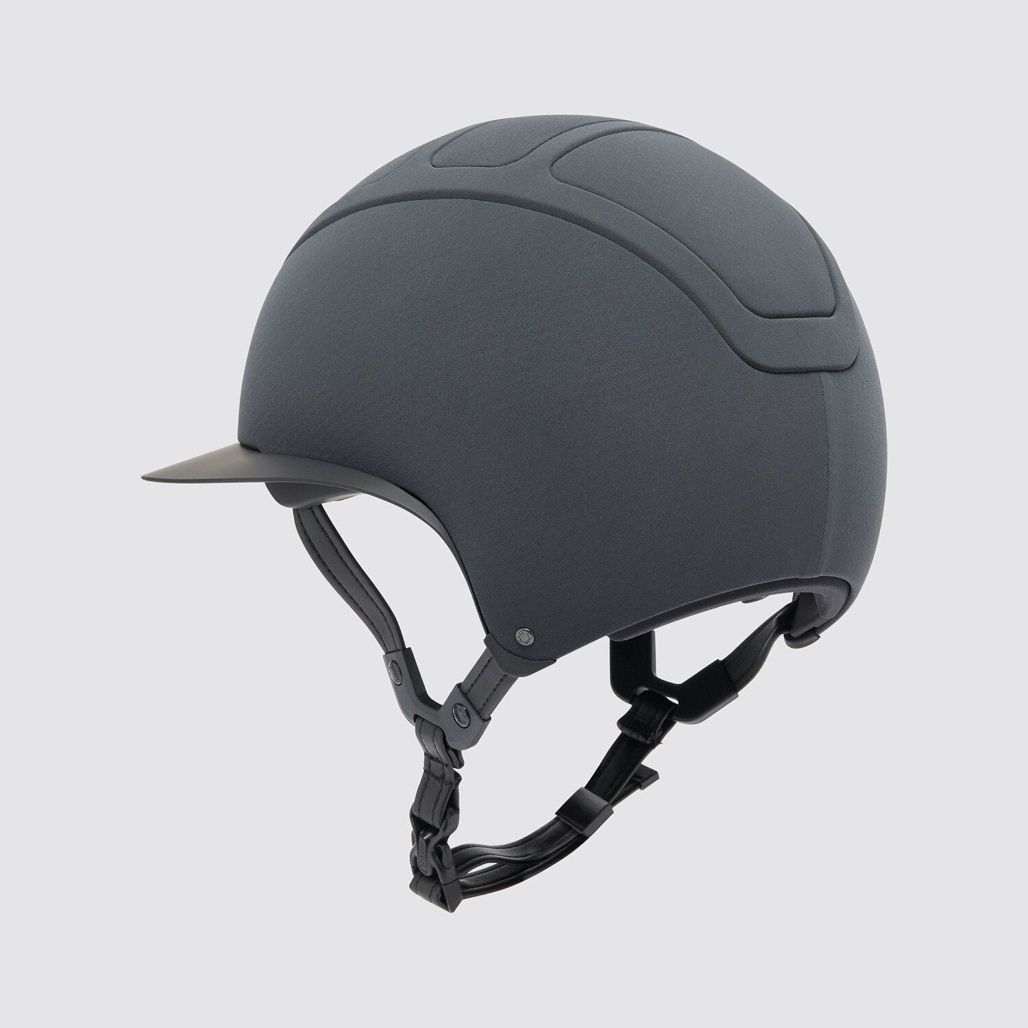 CT Wide Brim Riding Helmet - Charcoal Grey