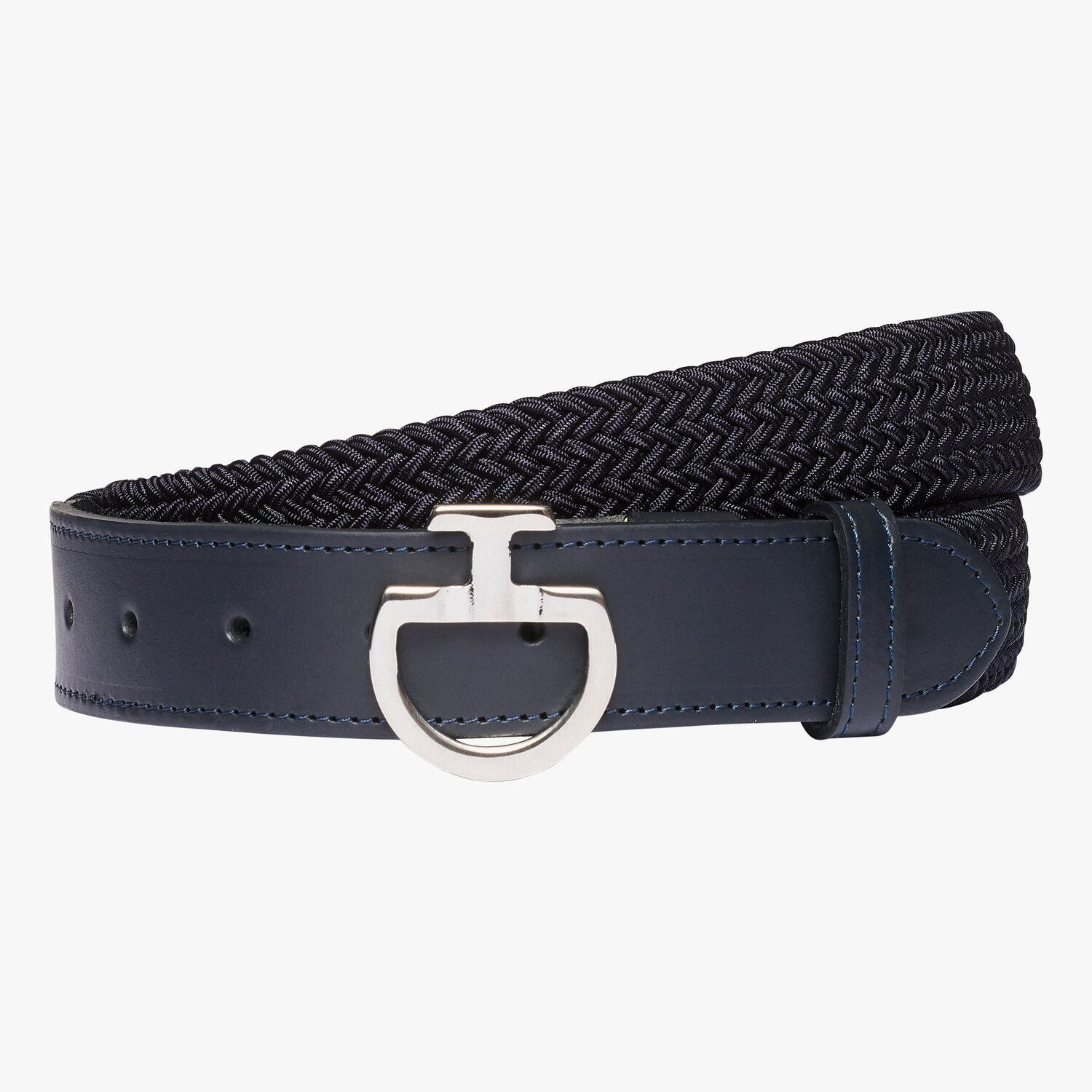 Cavalleria Toscana Men's Elastic Belt CT Clasp