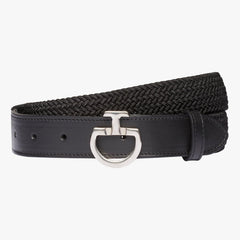 Cavalleria Toscana Men's Elastic Belt CT Clasp