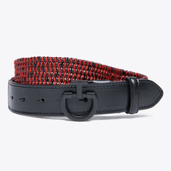 CT Man Leather/Wool Elastic Belt DEC23 Collection