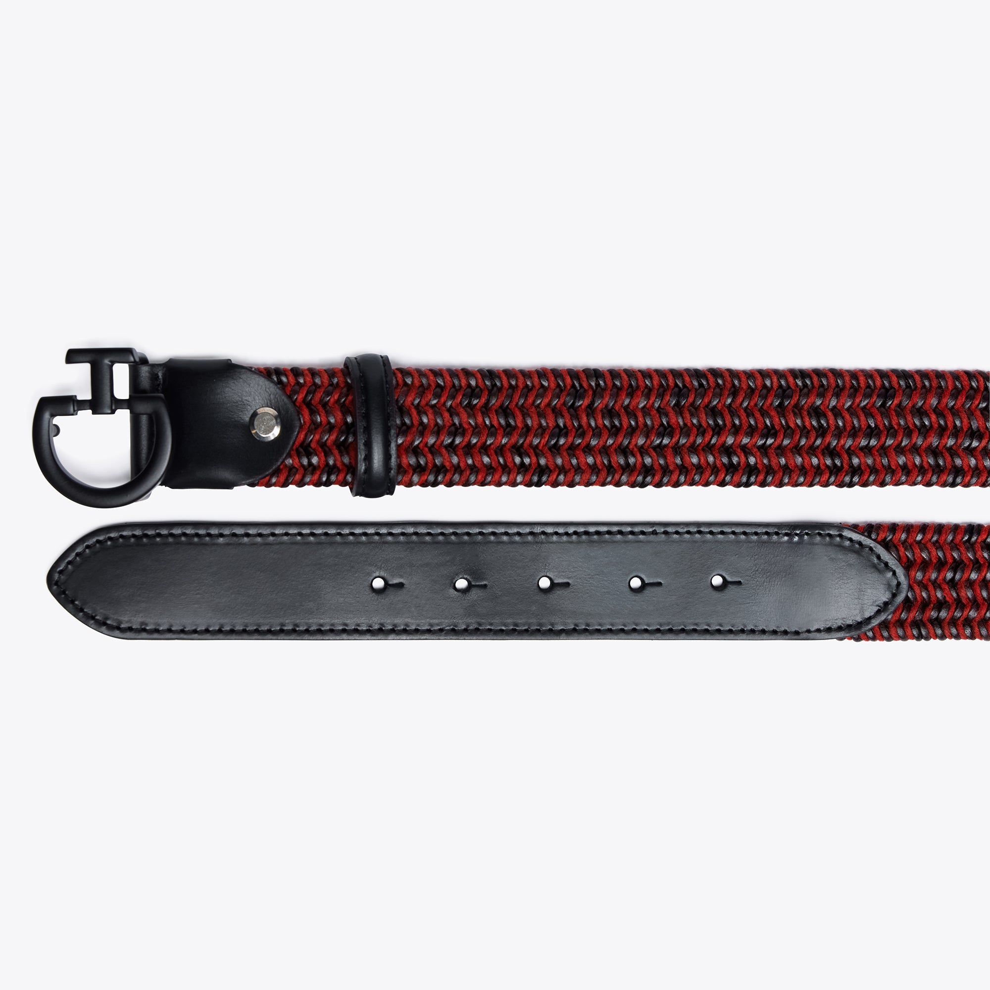 CT Man Leather/Wool Elastic Belt DEC23 Collection