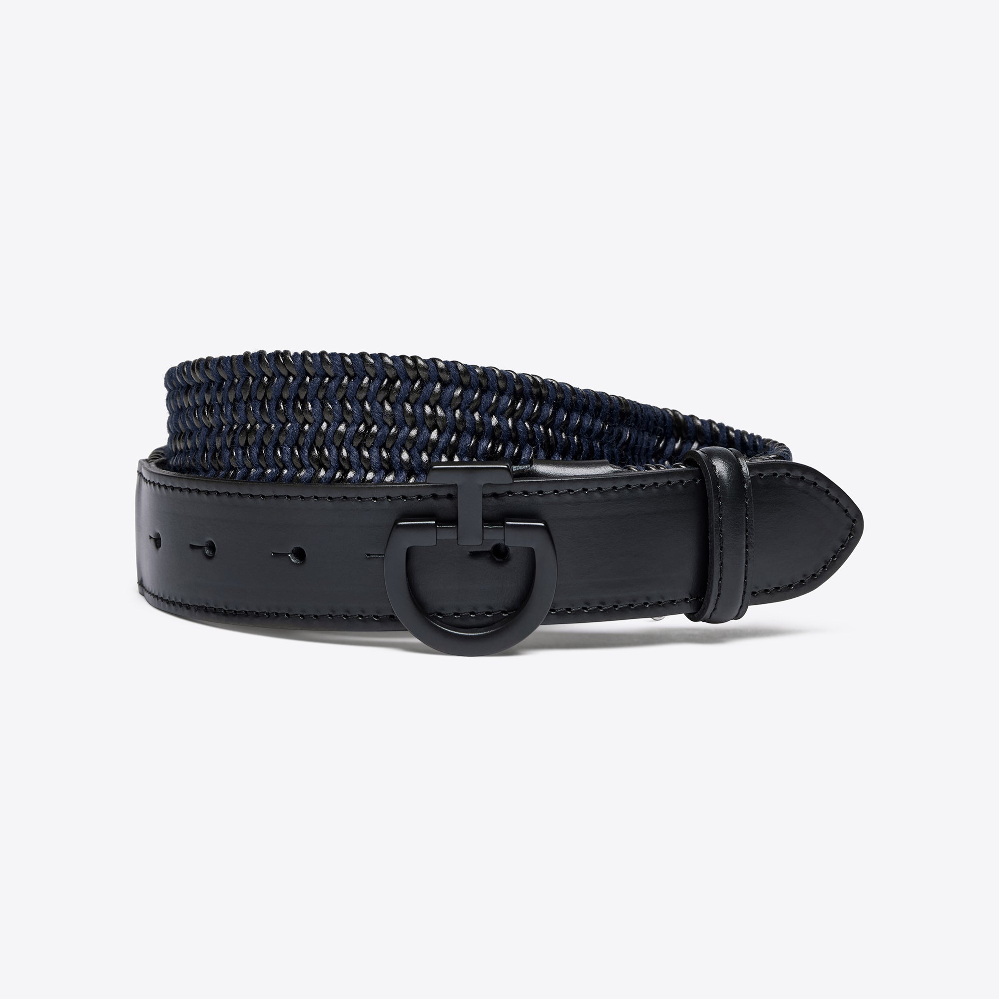 CT Man Leather/Wool Elastic Belt DEC23 collection