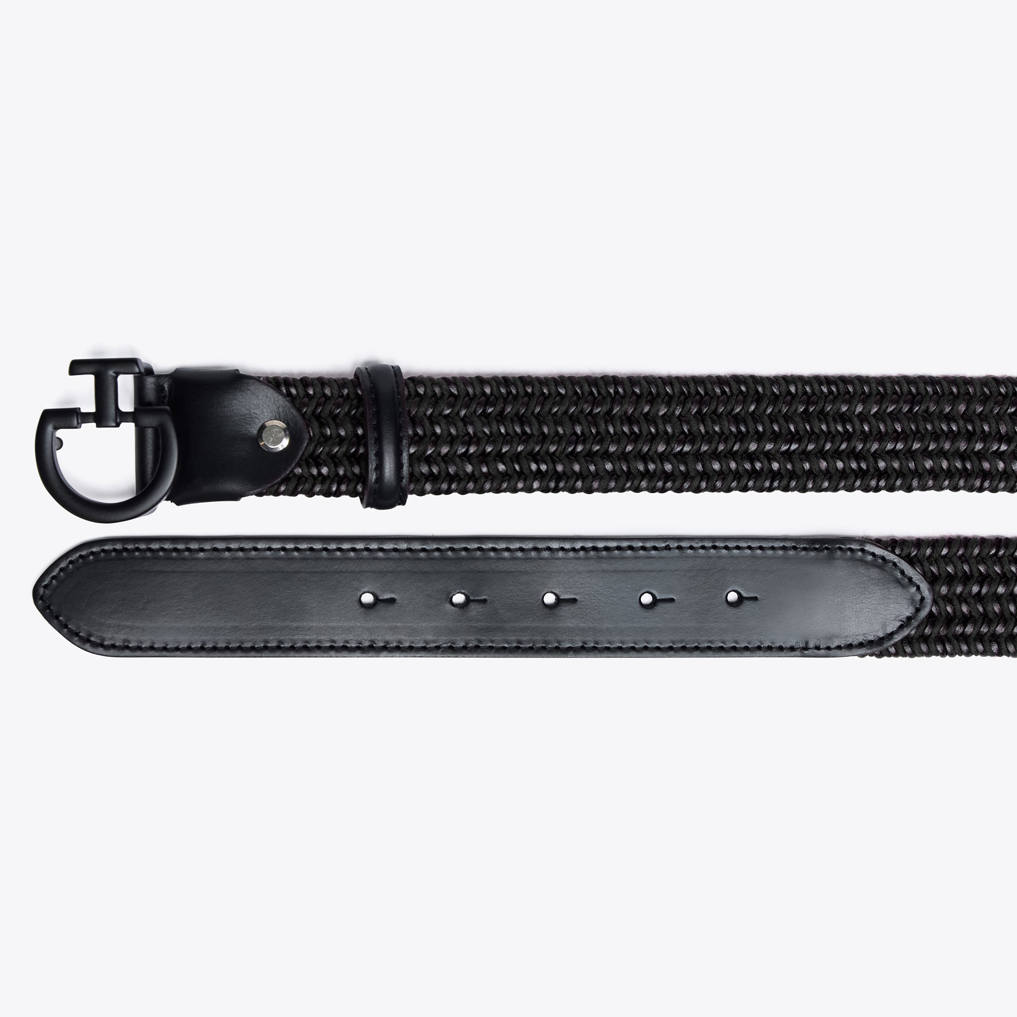 CT Man Leather/Wool Elastic Belt DEC23 collection