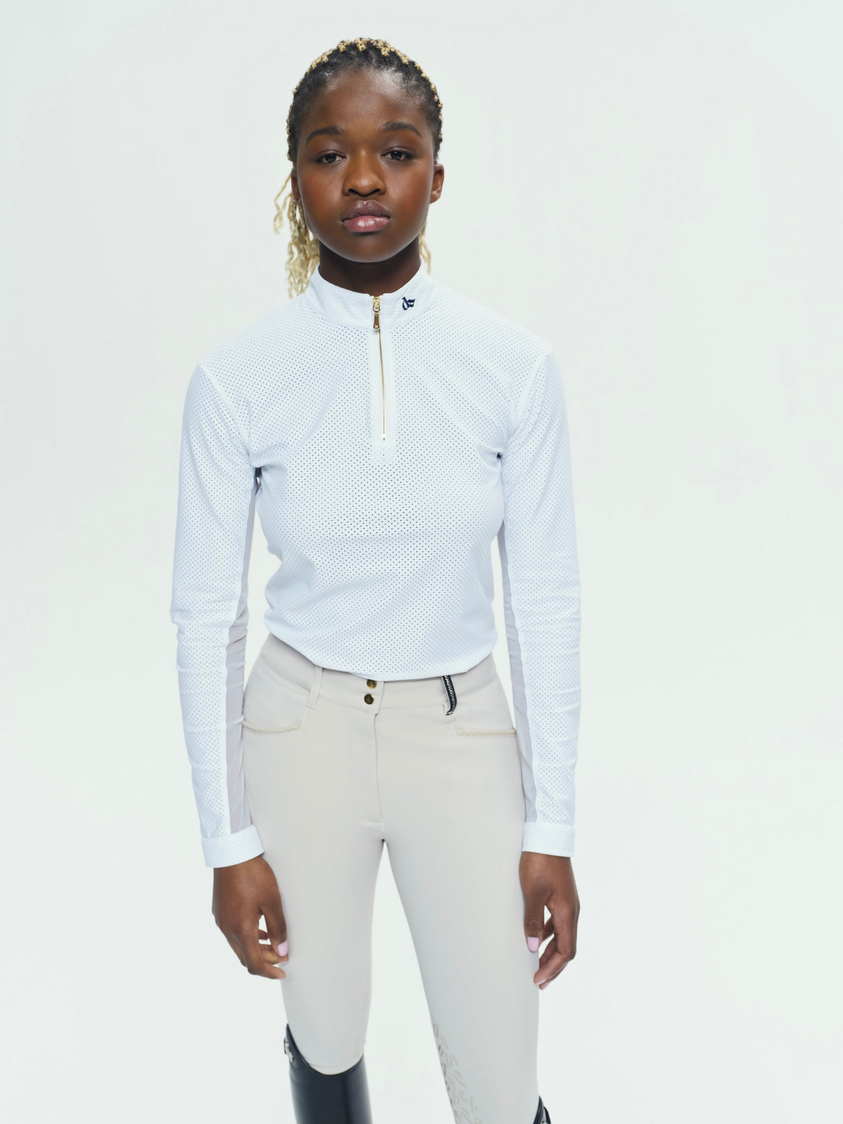 DADA Sport Pablito Long sleeve Riding Polo Shirt