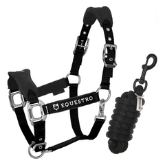 Equestro Fleece Halter With Lead