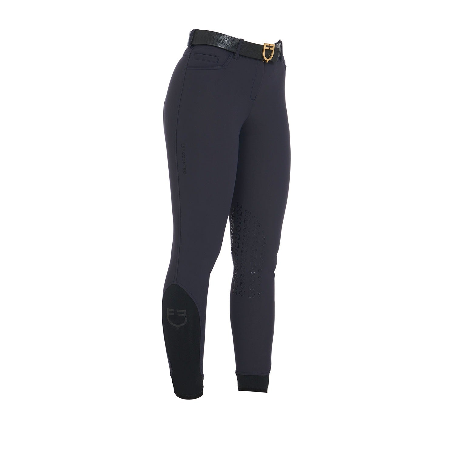 Equestro Women's Zedna Slim Fit Grip Breeches with logo