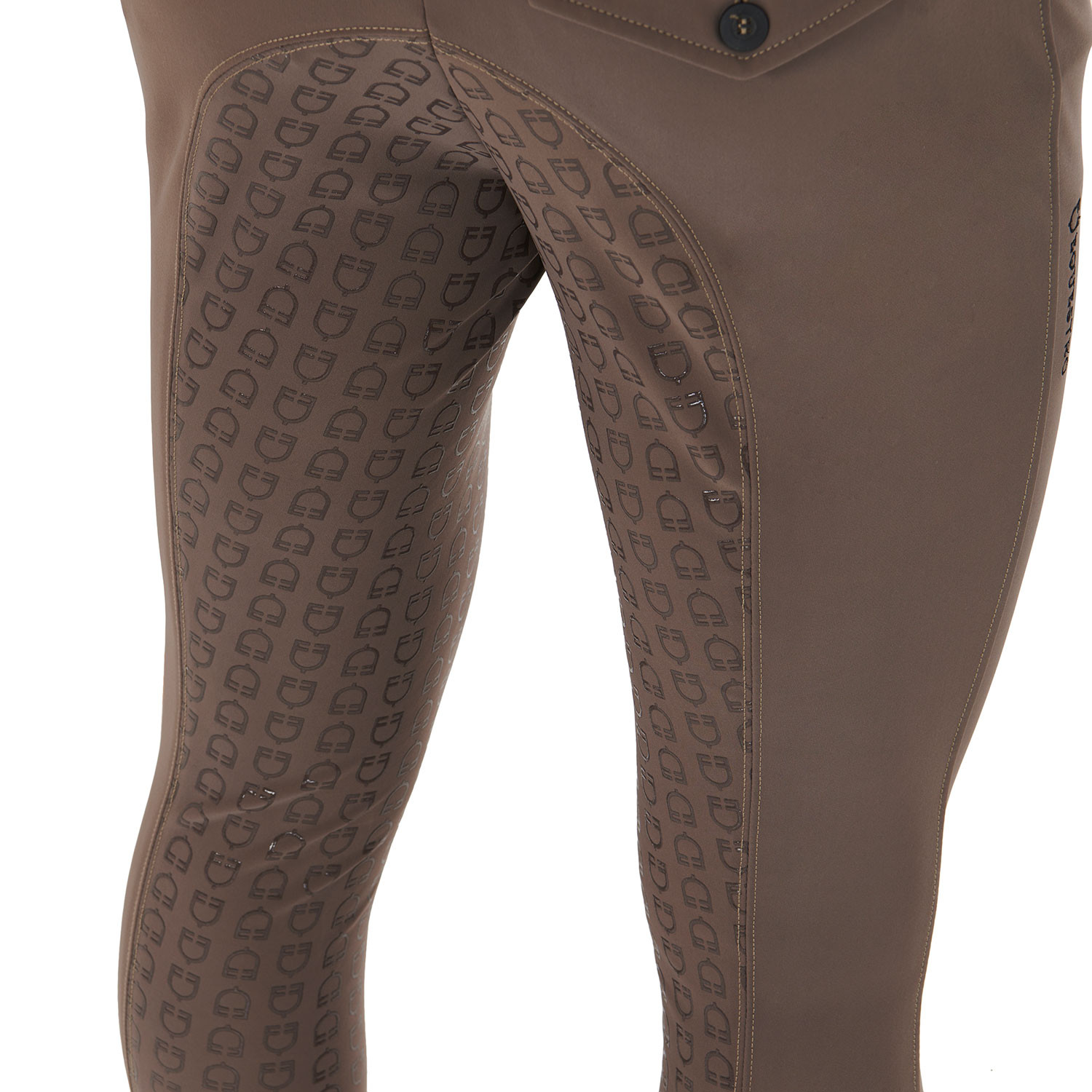 Equestro Men's Slim fit Full Grip Breeches