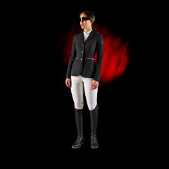 Equestro Women's Competition Jacket With Heat-sealed Seams