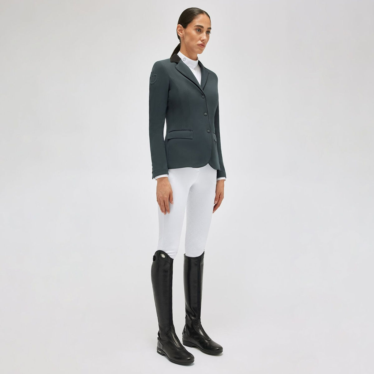 CT Women's Zip Riding Jacket With Perforated Inserts